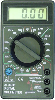 Dt830b Digital Multimeter Manual